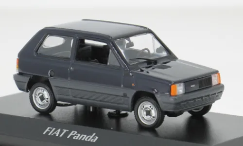 Maxichamps Fiat Panda, dunkelblau, 1980, 1:43, Outlet
