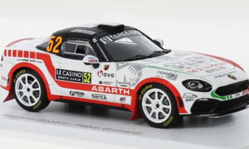 Spark Fiat 124 Rally RGT, Rallye WM, Rallye Monte Carlo, 2022, #52, R.Gobbin/F.Grimaldi, 1:43, Sale