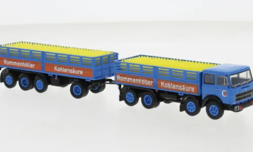 Brekina Fiat 691, 1970, Rommenhöller (D), 1:87, Best
