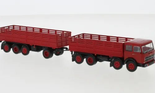 Brekina Starline Fiat 691, rot/schwarz, 1970, 1:87, Best
