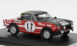 Trofeu Fiat 124 Spider, rot/schwarz, Tap Rally 1973, 1973, #17, M.Figueredo/C.Barata, 1:43, Sale