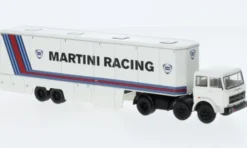 Brekina Fiat 691 T Renntransport-SZ, 1977, Lancia Martini, 1:87, Hot