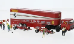 Brekina Starline Fiat 691 T Renntransport-SZ Set, 1977, Ferrari, 1:87, Sale