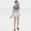 Atlantic Figur Ada, blue/white, 1:24, New
