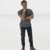 American Diorama Figur Customer III, 1:24, New