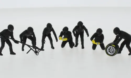American Diorama Figuren F1 Pit Crew, 1:43, New