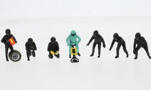 American Diorama Figuren F1 Pit Crew, 1:43, Hot
