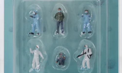 American Diorama Figuren Hazmat Crew, 1:64, New