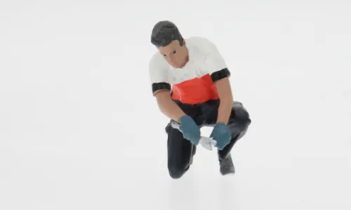 American Diorama Figuren Race Crew 5, 1:24, New