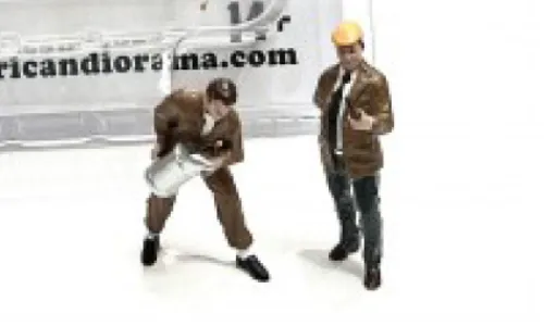 American Diorama Figuren Race Day Figures - Set 4, 1:43, Discount