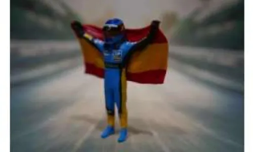 Cartrix Figur Fernando Alonso, 1:43,