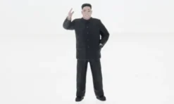 Atlantic Figur Kim Jong, black, 1:24, Clearance