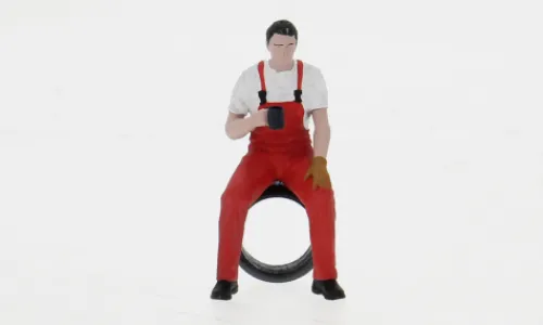 Atlantic Figur Nick, red/white, 1:43, Sale
