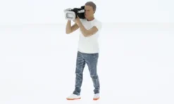 American Diorama Figur On-Air Figur 3, 1:24, Sale