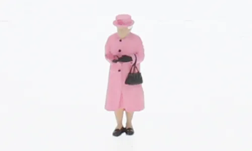 Cartrix Figur Queen Elizabeth II, 1:64,