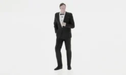 Atlantic Figur Steve, black/white, 1:43, Discount
