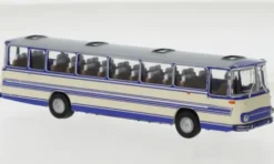 Brekina Fleischer S5, blau/hellbeige, 1973, 1:87, Best