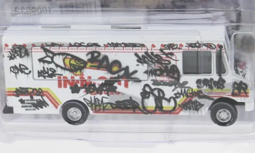 American Diorama - Food Truck, The Graffiti Truck, 1:64, New