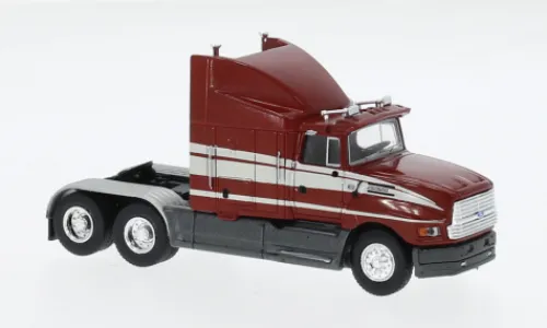 Brekina Ford Aeromax, dunkelrot/beige, 1990, 1:87, Best
