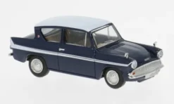 Brekina Ford Anglia, dunkelblau/weiss, 1959, 1:87, New