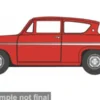 Oxford Ford Anglia, rot, 1:76, Best
