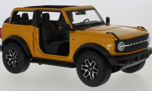 Maisto Ford Bronco Badlands, orange, 2021, 1:18, Best