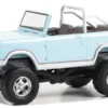 Greenlight Ford Bronco Custom, hellblau, 1970, 1:64,