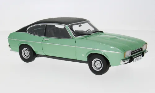 Touring Ford Capri II Ghia 3.0, grün/schwarz, 1974, 1:18,