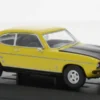 Corgi Ford Capri MK I 3.0 GXL, gelb/schwarz, 1:43, New