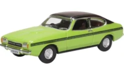 Oxford Ford Capri MKII, hellgrün/schwarz, 1:76, Discount