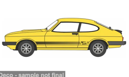 Oxford Ford Capri MK III, gelb, 1:76, Discount