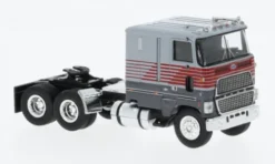 Brekina Ford CLT 9000, grau/rot, 1978, 1:87,