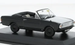 Oxford Ford Cortina MK II Crayford Convertible, schwarz/silber, 1:43, Outlet