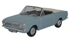 Oxford Ford Cortina MkII Crayford Convertible, hellblau, 1:43, Best