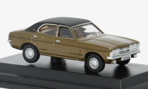 Oxford Ford Cortina MKIII, dunkelbraun/schwarz, 1:76, Clearance