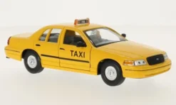 Welly Ford Crown Victoria, 1999, New York Taxi, 1:24, Hot