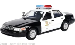 Motormax Ford Crown Victoria Police Interceptor, 2001, LAPD, 1:18, Hot
