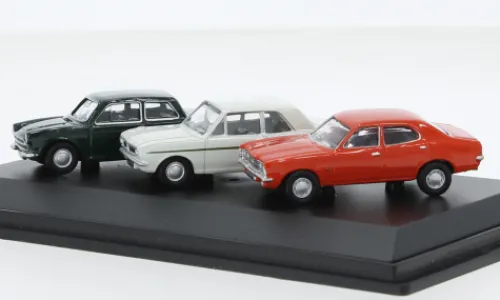 Oxford Ford 3er Set:, 1:76, Hot