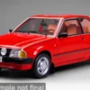 Sun Star Ford Escort Mark III Ghia, rot, 1983, 1:18, Sale