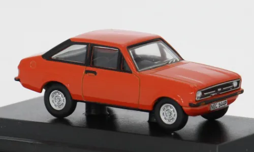 Oxford Ford Escort MK II, rot, 1:76, Hot