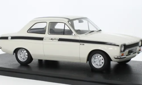 Cult Scale Models Ford Escort MKI Mexico, weiss, 1973, 1:18, Outlet