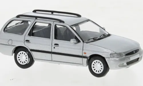 PCX87 Ford Escort MK VII Turnier, silber, 1995, 1:87, Best