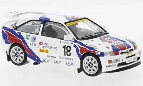 IXO Ford Escort RS Cosworth, Rallye Bohemia, 1996, #18, V.Blahna/J.Pelc, 1:43, Online