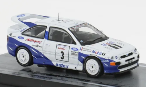 Tarmac Works Ford Escort RS Cosworth, Tour de Corse, 1993, #3, F.Delecour/D.Grataloup, 1:64, Hot