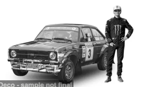 Sun Star Ford Escort RS 1800, RAC Rally, 2023, #3, O.Solberg/E.Edmondson, 1:18, New