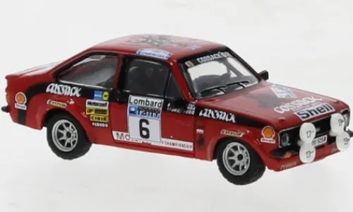 Brekina Ford Escort RS 1800, Rallye RAC Lombard, 1976, #6, R.Clark, 1:87, Best