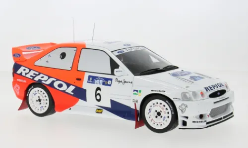 IXO Ford Escort WRC, Akropolis, 1997, #6, J.Kankkunen/J.Repo, 1:18, Hot