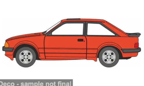 Oxford Ford Escort XR3i, dunkelorange, 1:76, Online