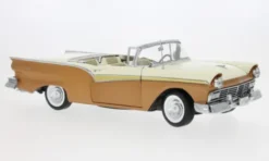 Sun Star Ford Fairlane 500 Skyliner, bronze/beige, 1957, 1:18,