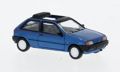 PCX87 Ford Fiesta MK III Calypso, blau, 1989, 1:87, Discount